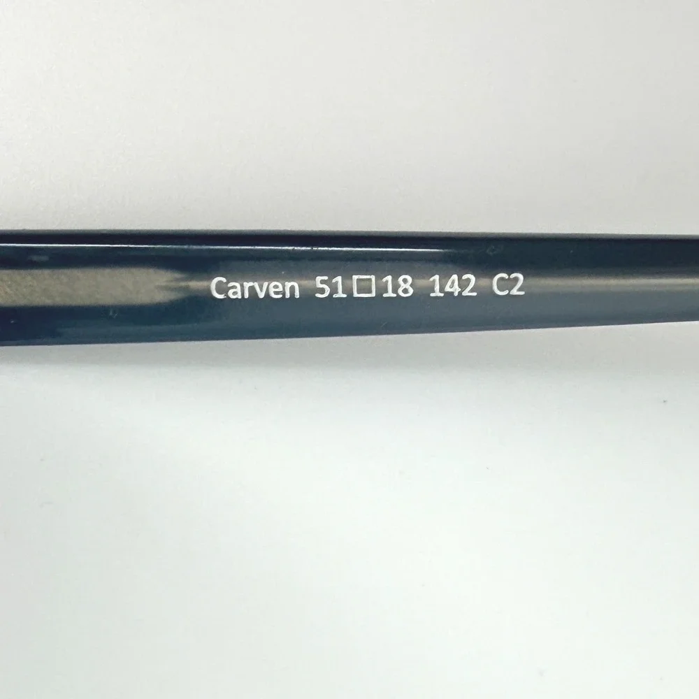 Carven Mens Gray Browline Retro Sunglasses 51-18-142 Modern Designer Fashion